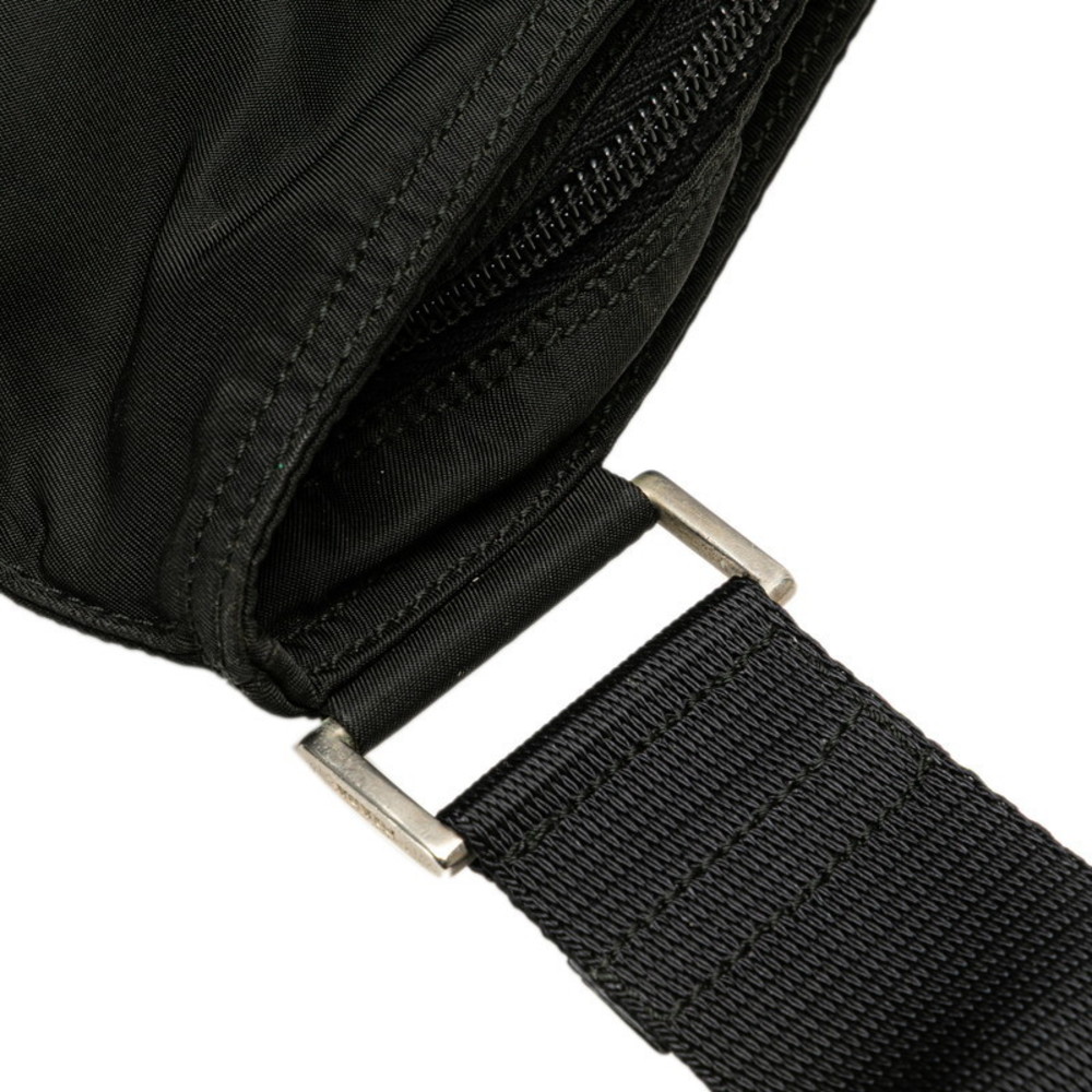 Prada Black Nylon Triangular Crossbody - image 5